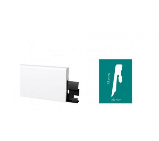 D0610 Плинтус Arbiton DORA 58/2,4м