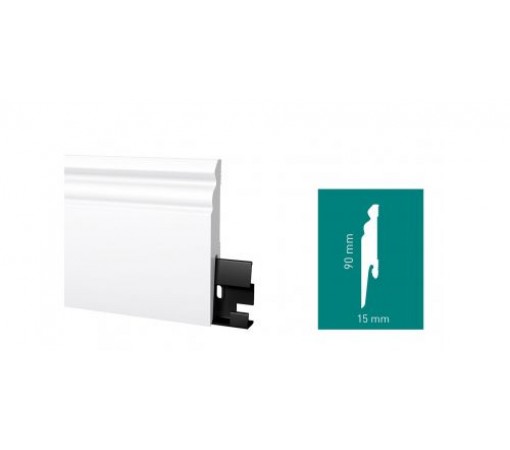 D0910 Плинтус Arbiton DORA 90/2,4м