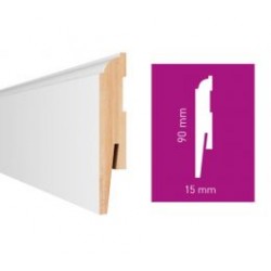 MP0901 Плинтус МДФ Arbiton PAINT-IT 90/2,42м