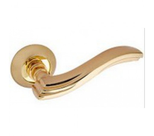 Ручка дверная NEW KEDR R10.063-AL-SB/РВ