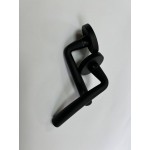 Ручка Ilavio, 306, на круглой розетке, Ручка Ilavio, 2081, на круглой розетке, чёрный матовый